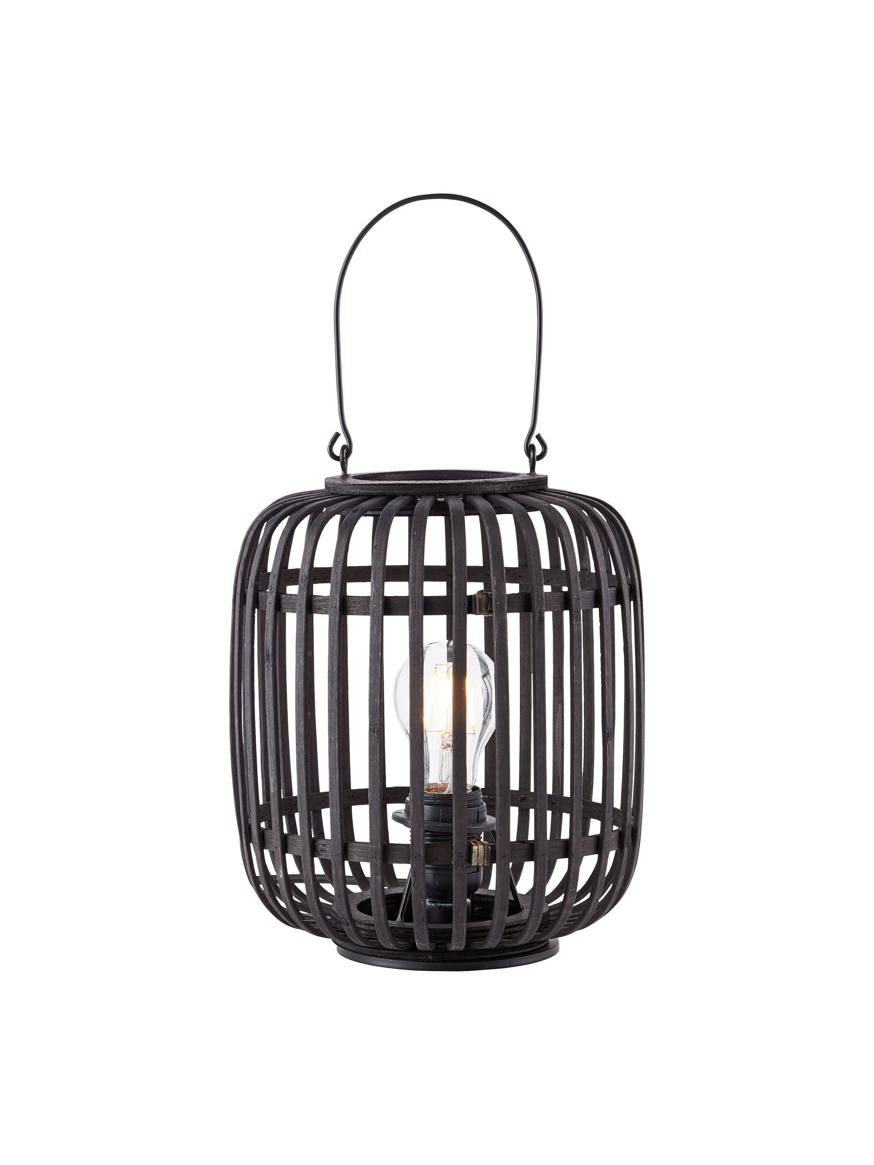 Gallery Home Black Imperial table lamp 27cm, UK version