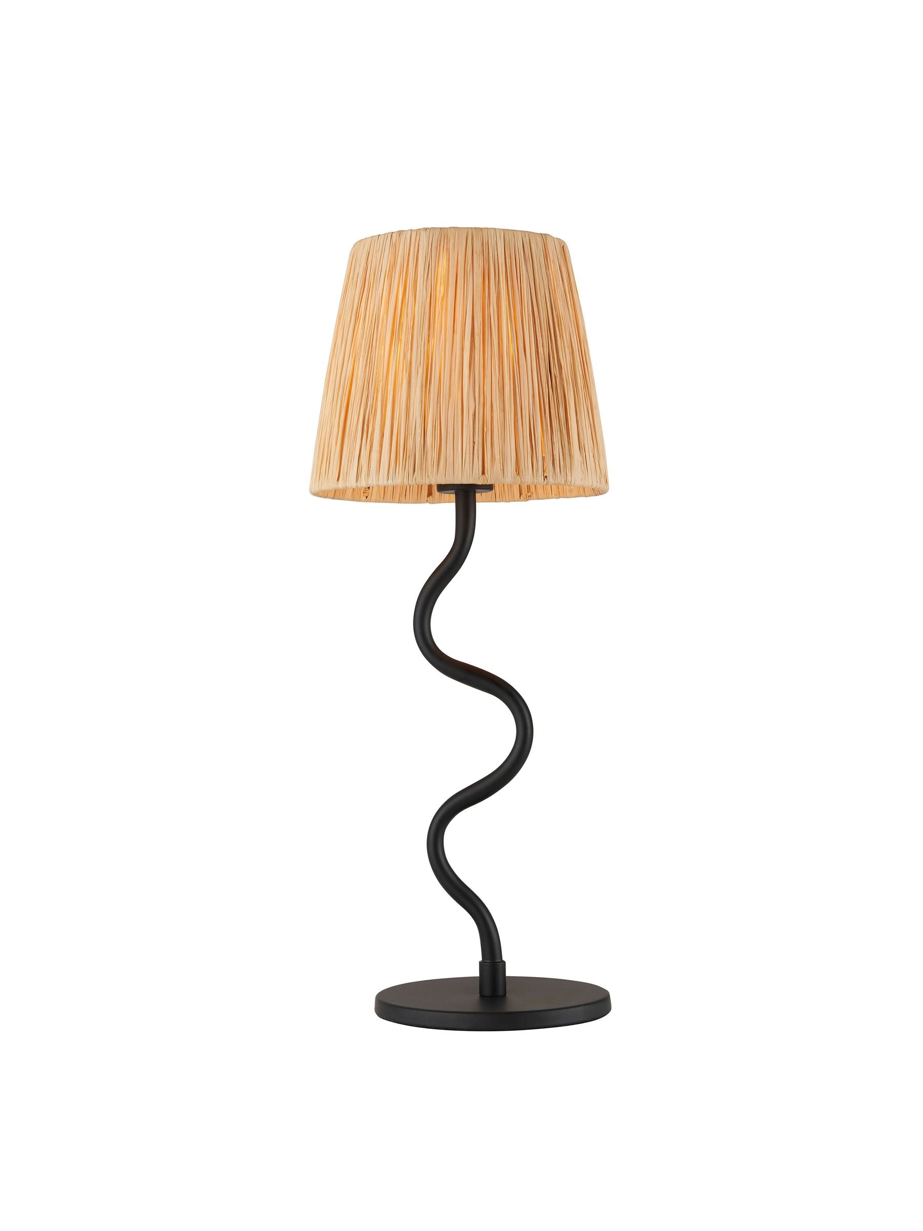 Gallery Home Black Stromsburg table lamp - British product