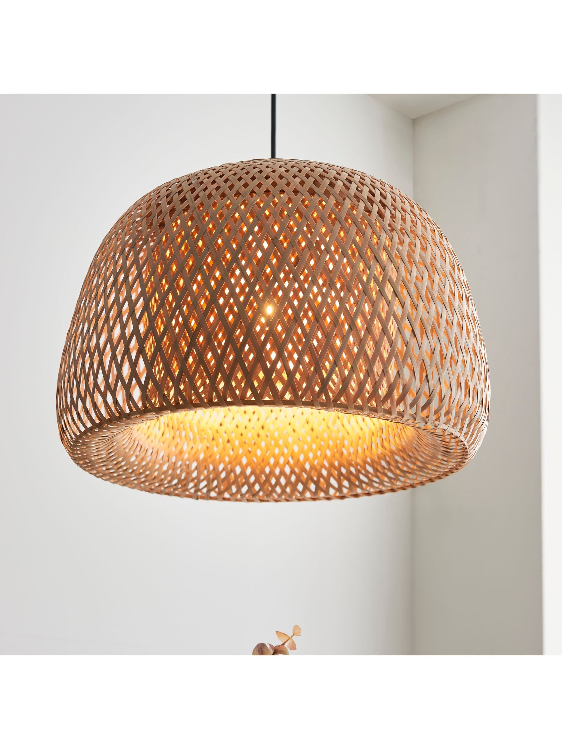 Gallery Home Black Columbus pendant ceiling light (British brand)