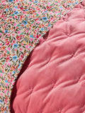 Ditsy floral bedspread multi bright (British brand)