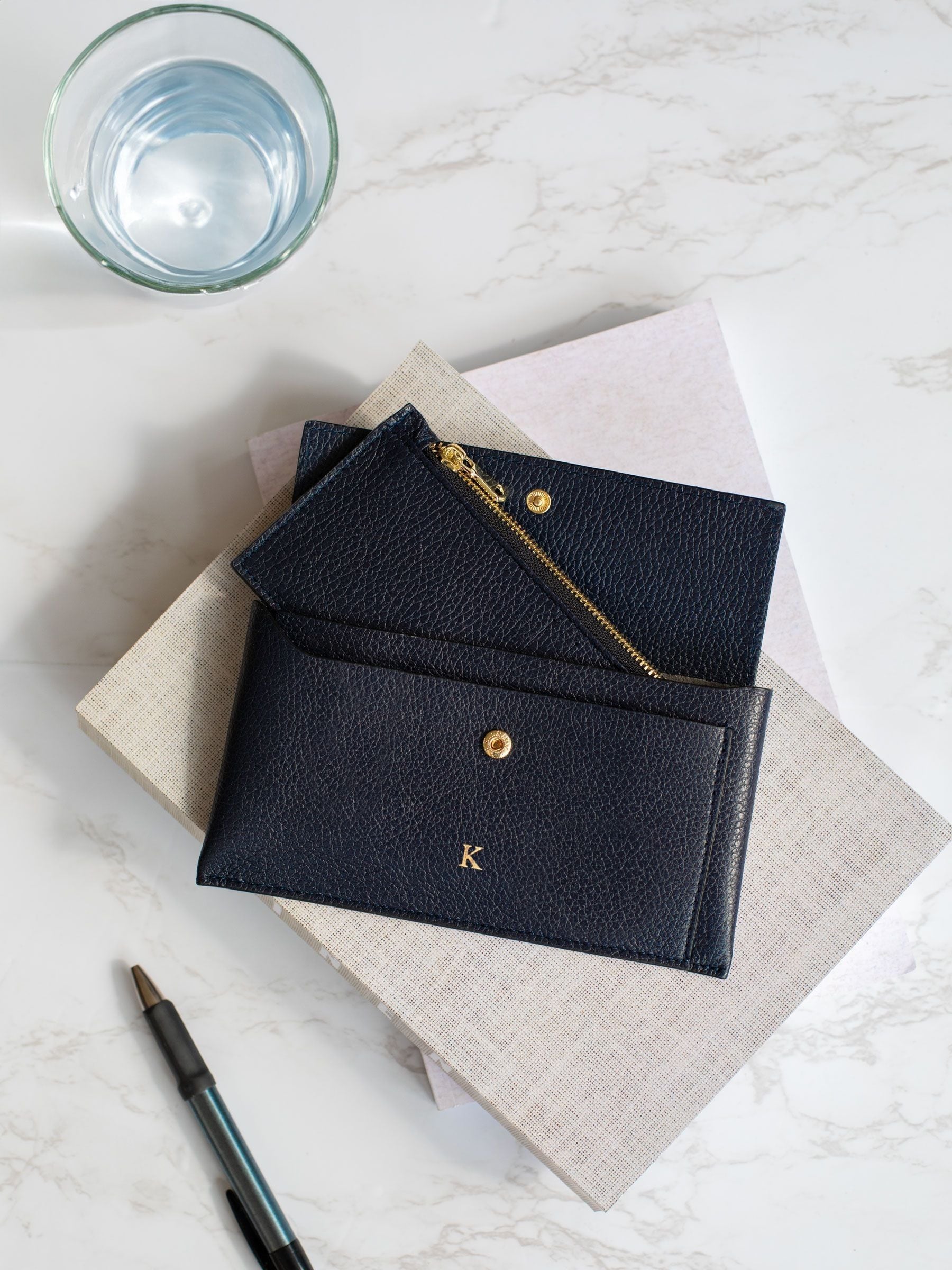 LRM Goods Lady Black Leather Wallet