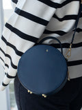 LRM Goods Personalised Leather Rosie Circle Bag