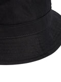 adidas Originals black bucket hat cotton twill, imported from the UK