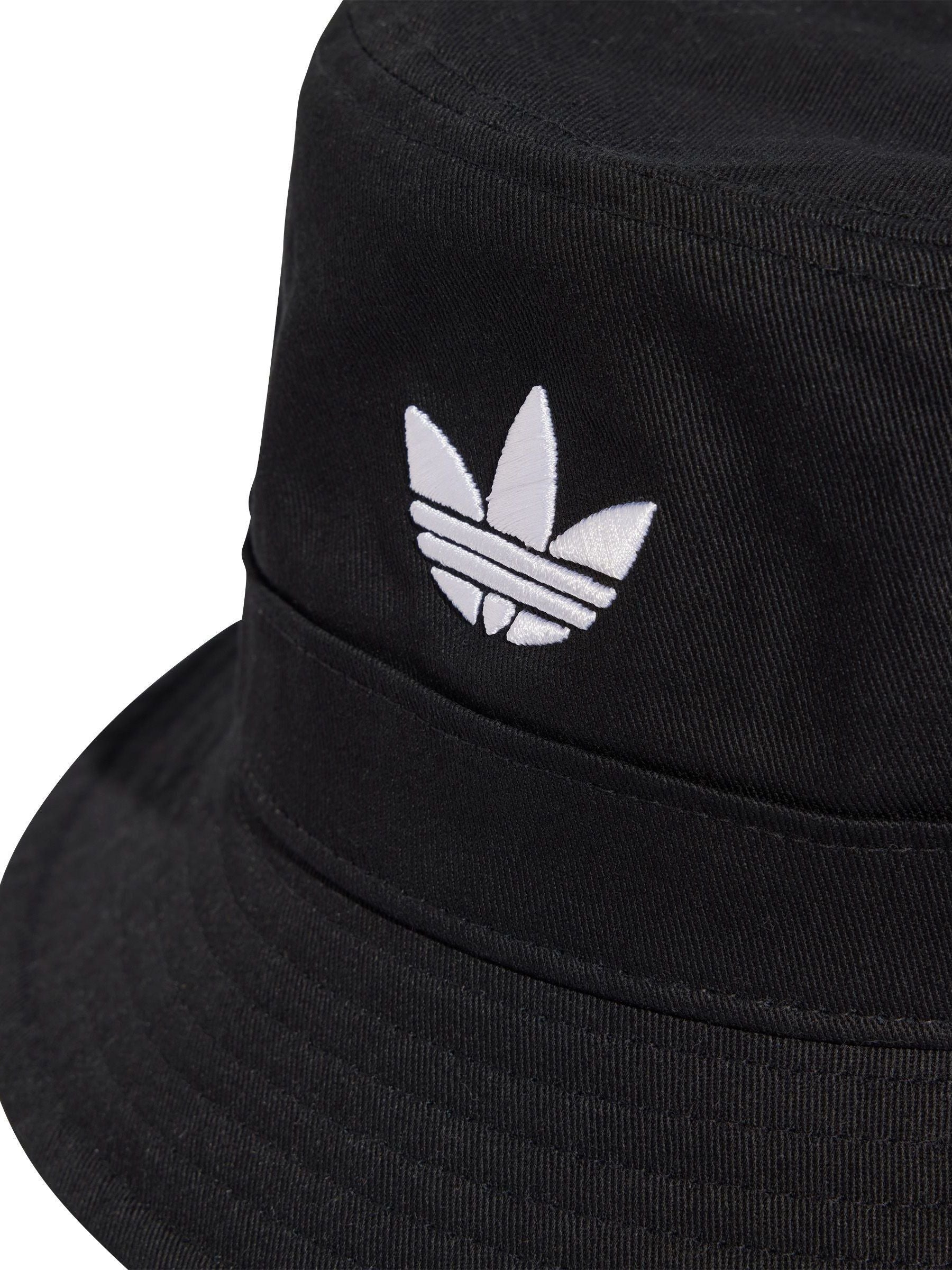 adidas Originals black bucket hat cotton twill, imported from the UK