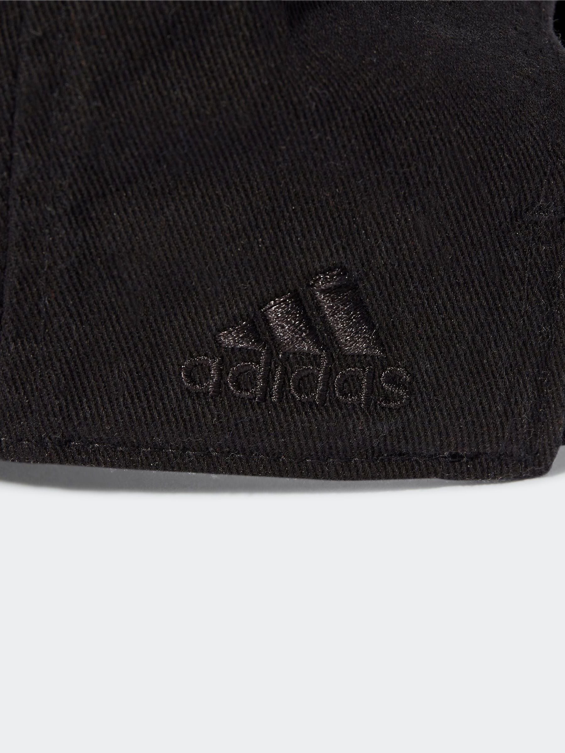 Adidas black dad cap adjustable back closure cotton (British brand)