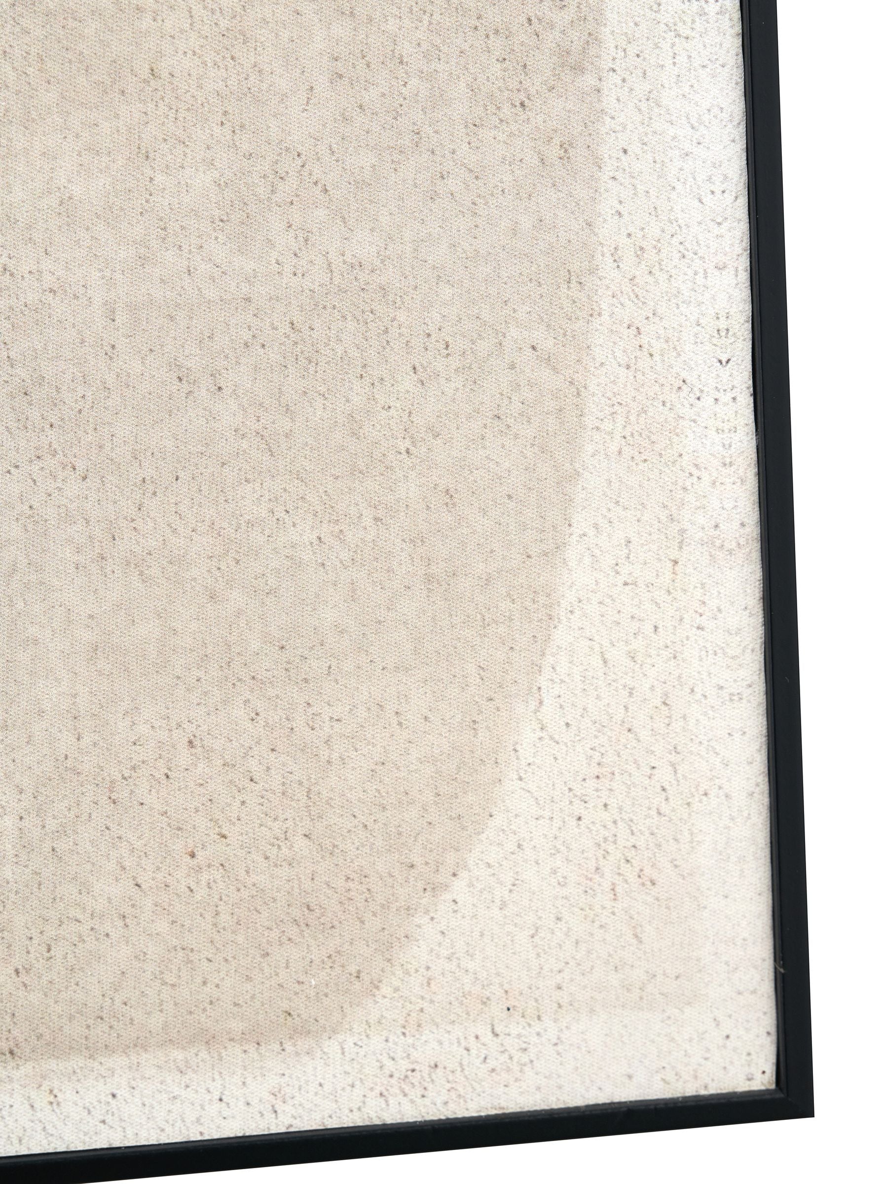 Pacific black and white canvas with ovals design frame 80cm x 60cm, imported from the UK