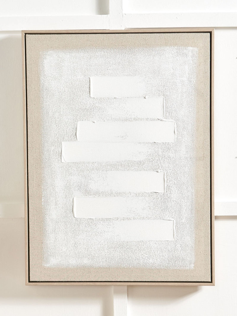 Pacific textured canvas with frame 80x60cm, imported from the UK