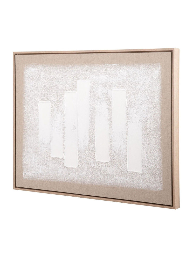 Pacific textured canvas with frame 80x60cm, imported from the UK