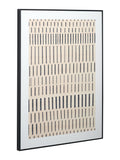 Black striped canvas frame 80cm x 60cm, imported from the UK