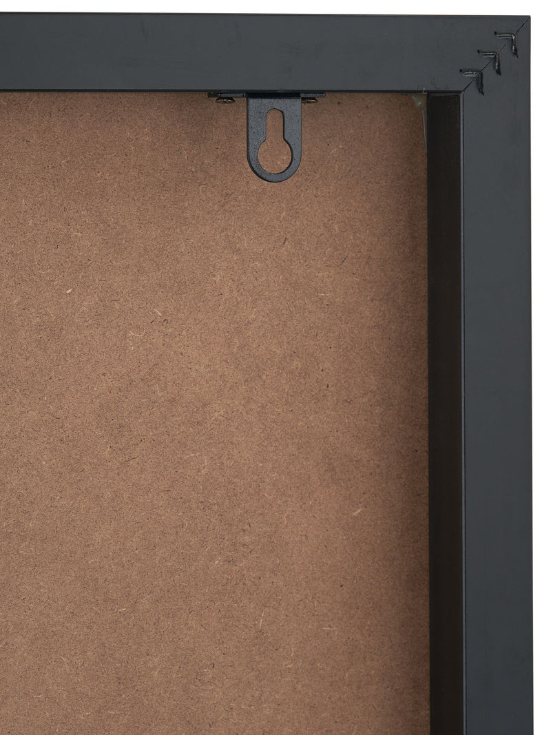 Black striped canvas frame 80cm x 60cm, imported from the UK