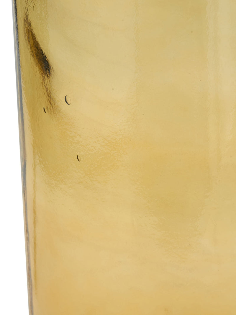 Pacific amber glass bottle tall vase 75cm, imported from the UK