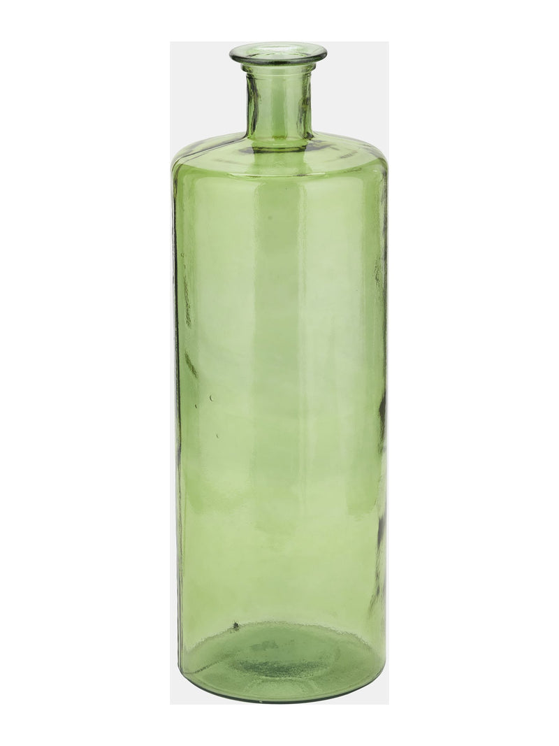 Pacific amber glass bottle tall vase 75cm, imported from the UK