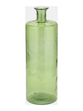 Pacific amber glass bottle tall vase 75cm, imported from the UK