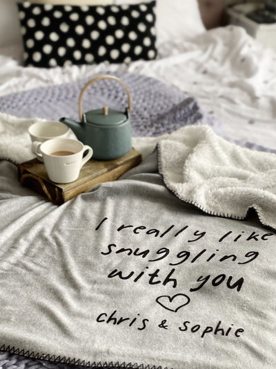 Next Solesmith Personalised Snuggle Blanket- Buy online at McGrocer