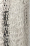 Pacific Silver metal hammered tall vase 38cm height, imported from the UK