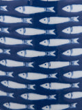 Pacific Blue Schoal decorative fish ginger jar, imported from the UK