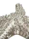 Pacific silver metal starfish ornament 38cm (British brand)