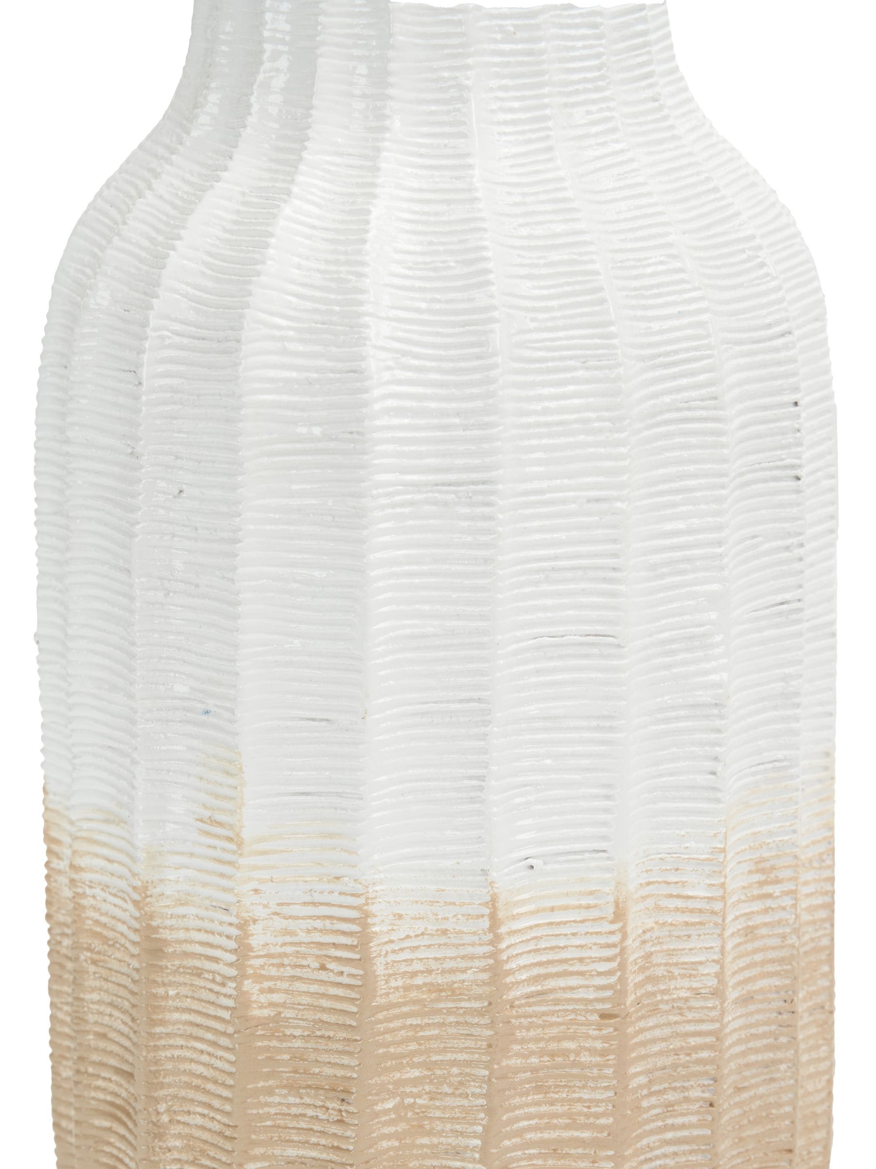 Pacific Natural Amalia stoneware textured vase 30cm height, imported from the UK