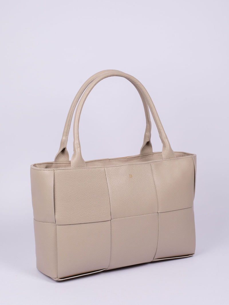 LRM Goods Grey Lettie tote bag - British product