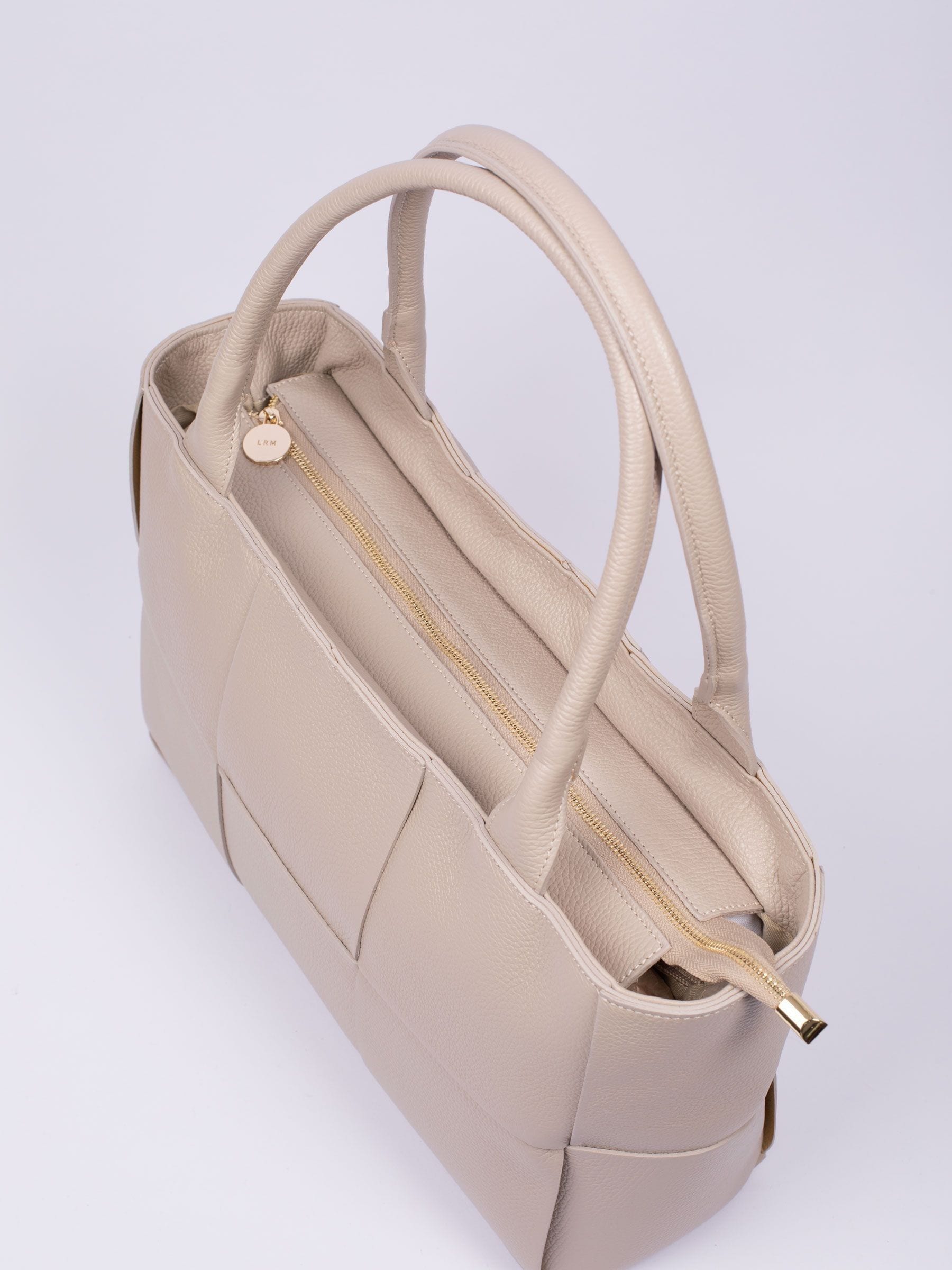 LRM Goods Grey Lettie tote bag - British product
