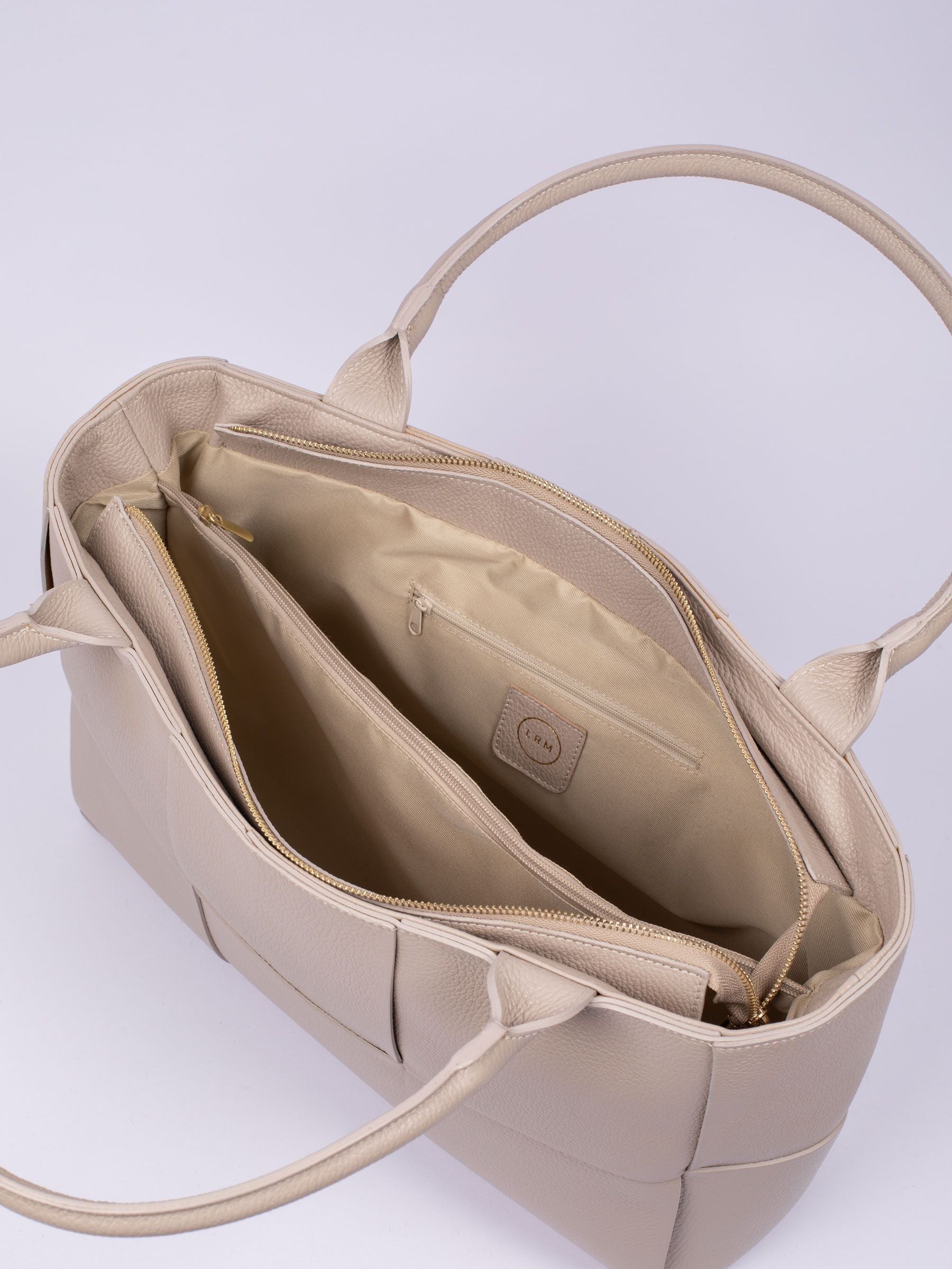 LRM Goods Grey Lettie tote bag - British product