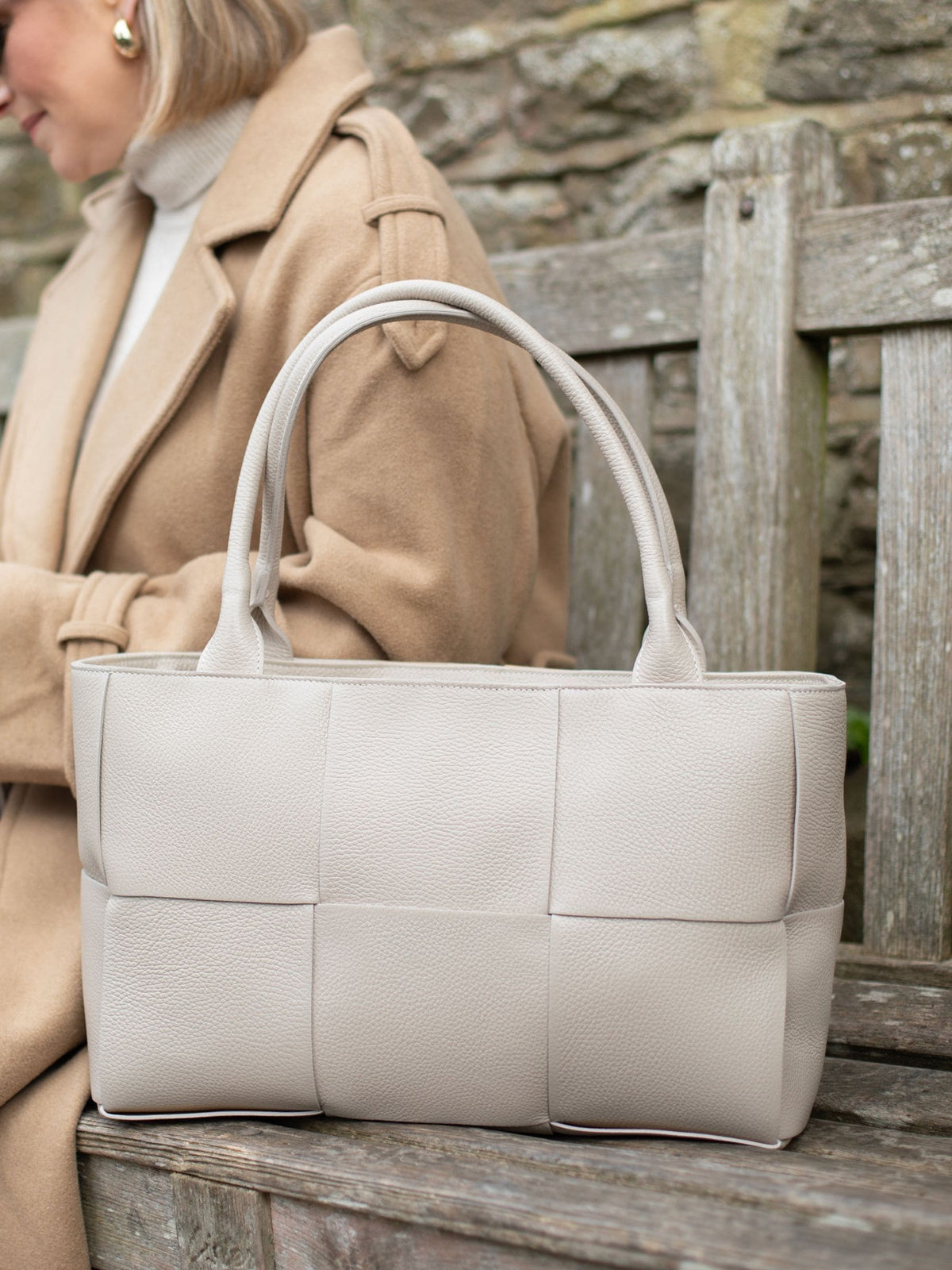 LRM Goods Grey Lettie tote bag - British product