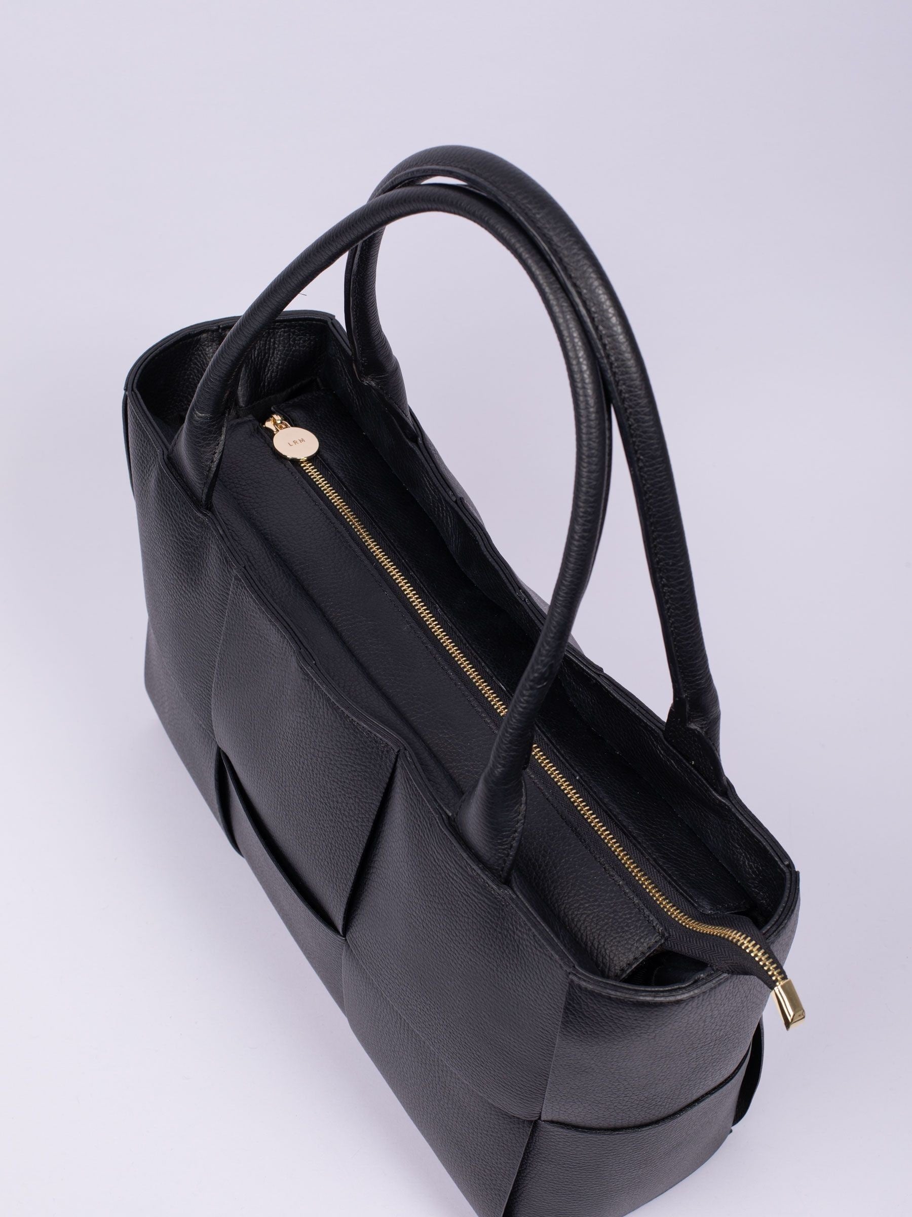 LRM Goods Lettie Black tote bag (British brand)