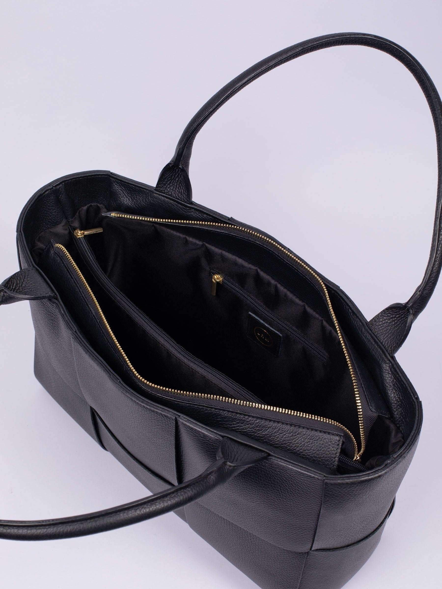 LRM Goods Lettie Black tote bag (British brand)