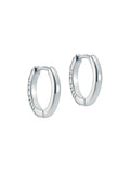 Ted Baker Crystal Hoop Earrings Rainbow Pastel 14mm (British brand)