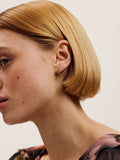 Ted Baker Crystal Hoop Earrings Rainbow Pastel 14mm (British brand)