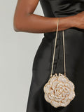 Dune London Gold Bling hard embellished clutch bag, UK version