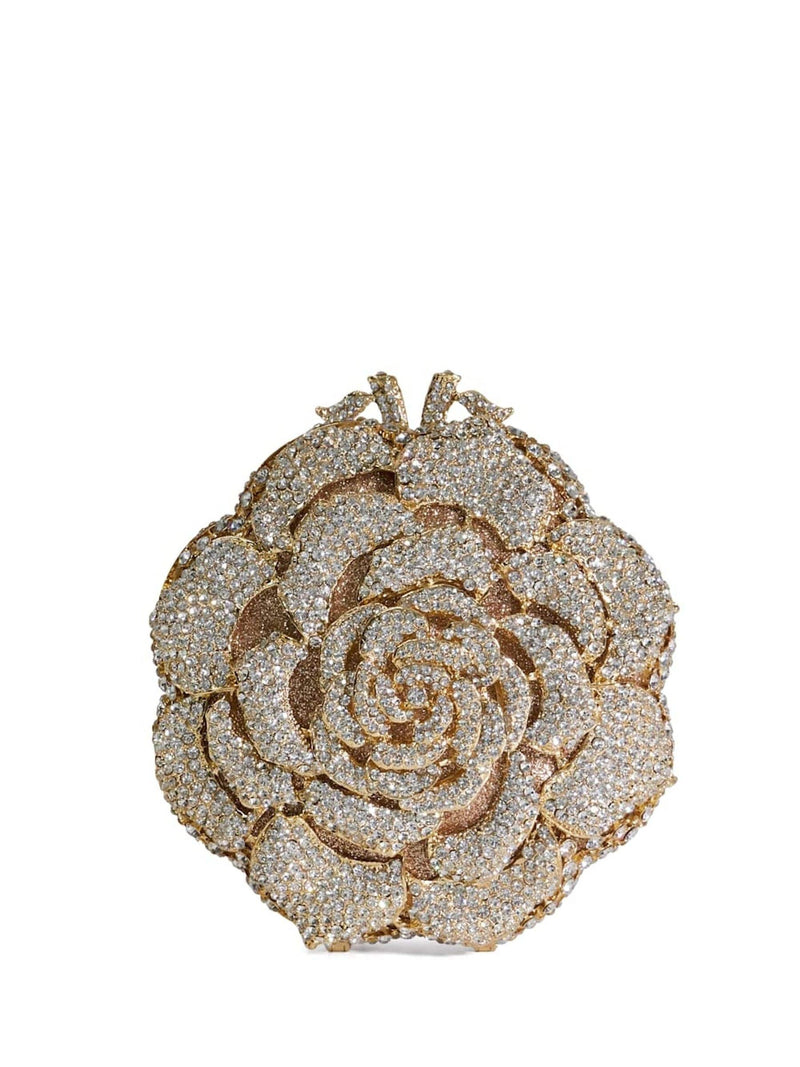 Dune London Gold Bling hard embellished clutch bag, UK version