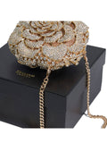 Dune London Gold Bling hard embellished clutch bag, UK version