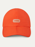 Sealskinz orange waterproof foldable running cap, UK version