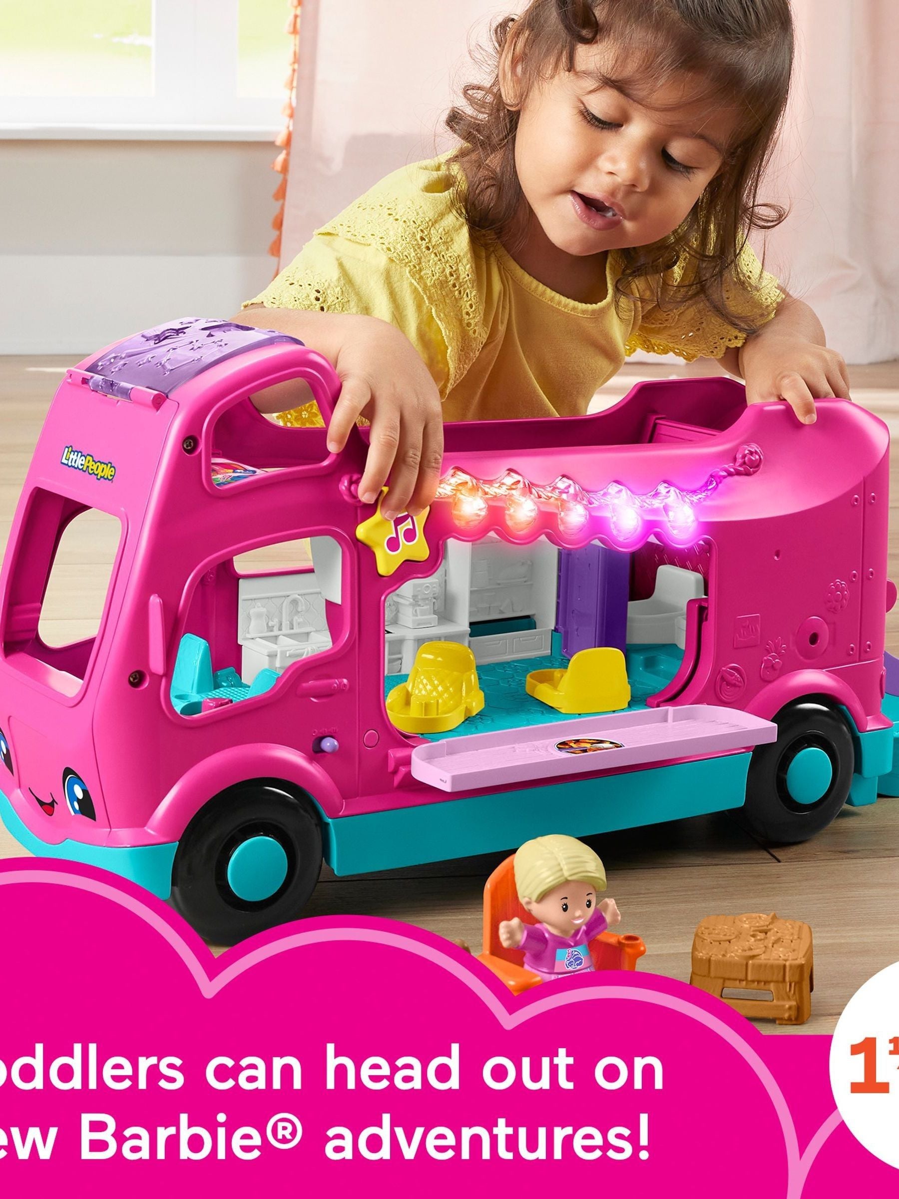 Fisher Price Barbie Dream Camper toy playset, imported from the UK