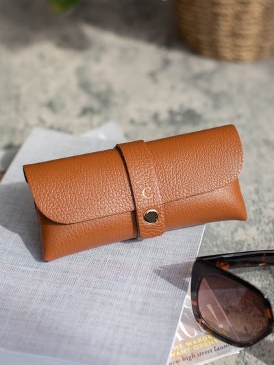 Next LRM Goods Personalised Leather Glasses Case- Buy online at McGrocer