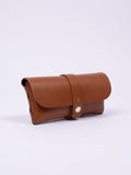 LRM Goods personalised leather glasses case (British brand)