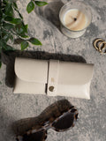 LRM Goods Personalised Leather Glasses Case