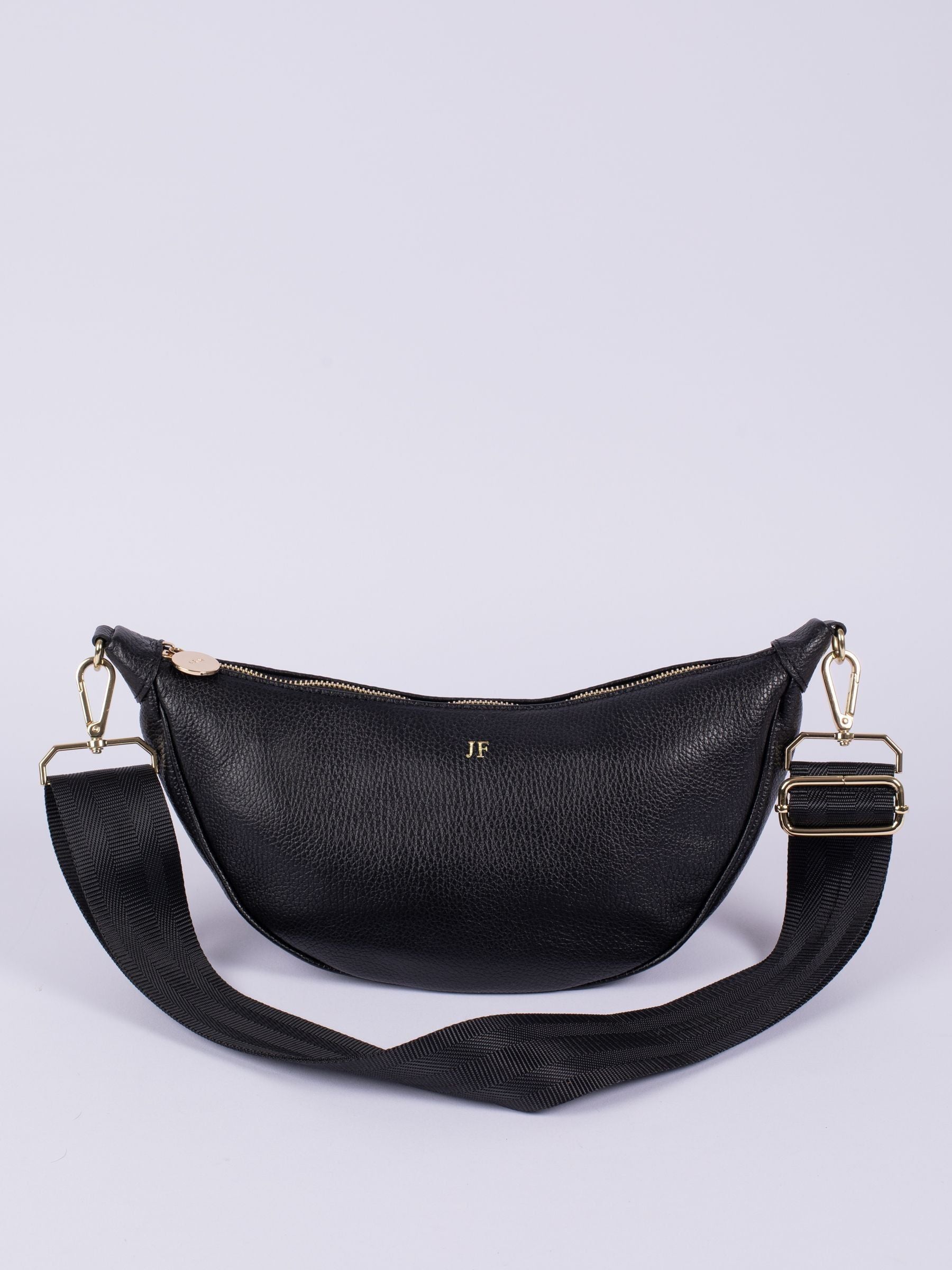 LRM Goods personalised leather Fleur hip bag - British product