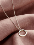 Posh Totty Designs personalised confetti birthstone mini message necklace, imported from the UK