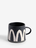 French Connection Terracotta Wax Resist Pattern Mug - British product