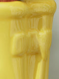 Dibor small yellow welly boot planter with marker - British product