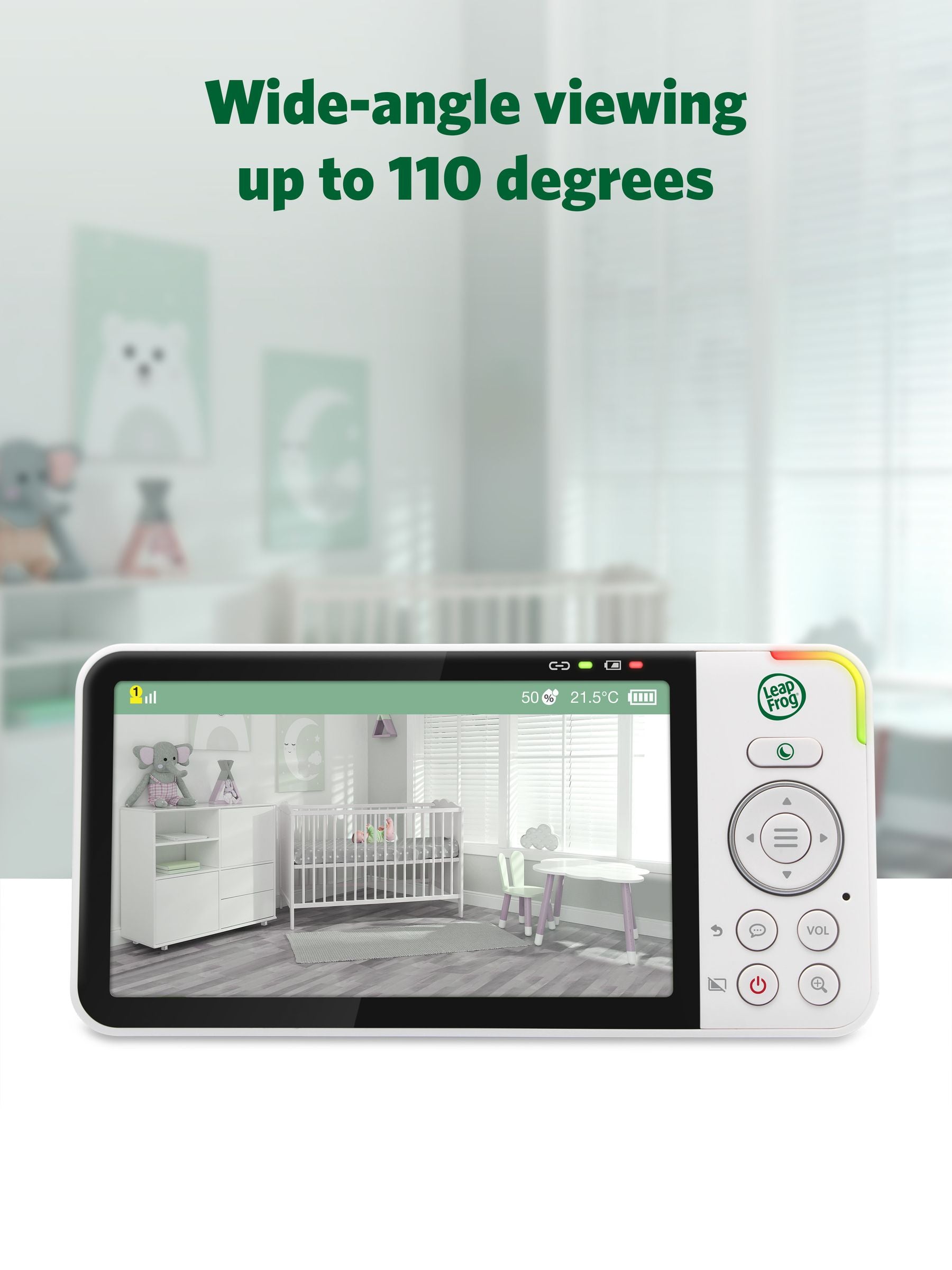 Leapfrog Toys PTZ video baby monitor 5-inch, imported from the UK