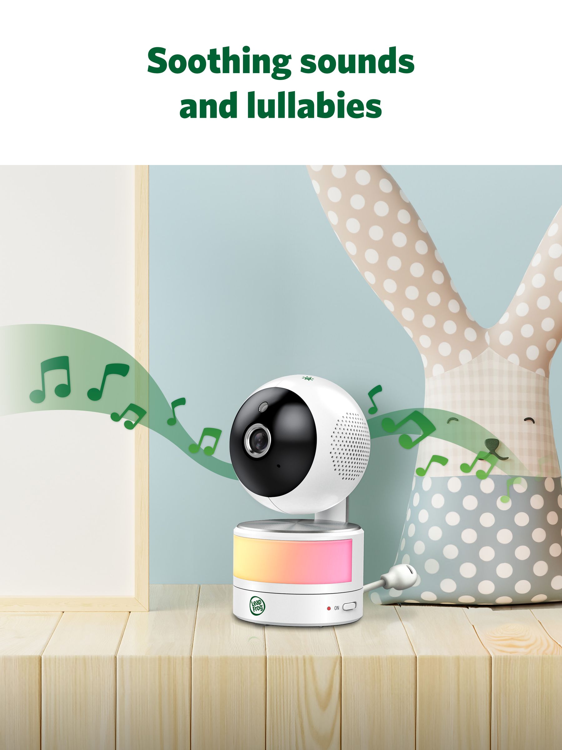 Leapfrog Toys PTZ video baby monitor 5-inch, imported from the UK