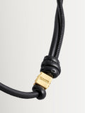 GANNI Bou crossbody bag black leather, imported from the UK
