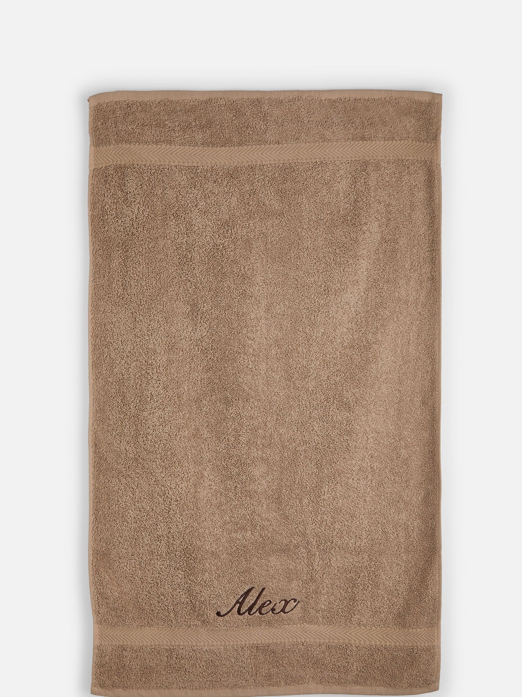 Dollymix 100% cotton personalised hand towel 50x90 cm, UK version