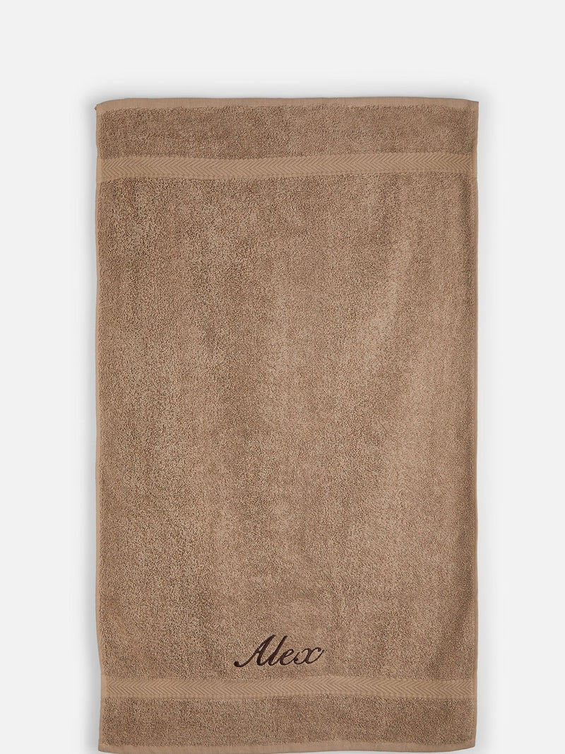 Dollymix 100% cotton personalised hand towel 50x90 cm, UK version
