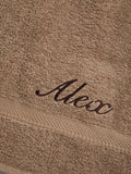 Dollymix 100% cotton personalised hand towel 50x90 cm, UK version