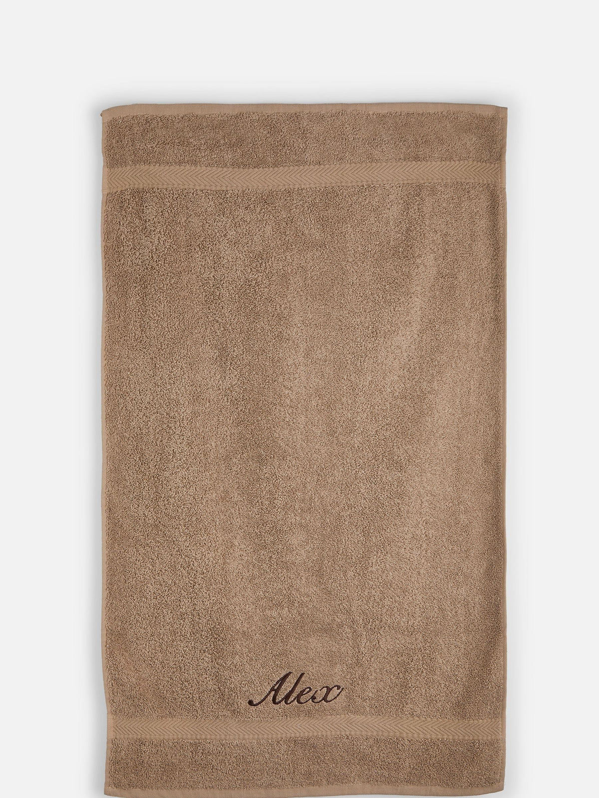 Dollymix 100% cotton personalised hand towel 50x90 cm, UK version