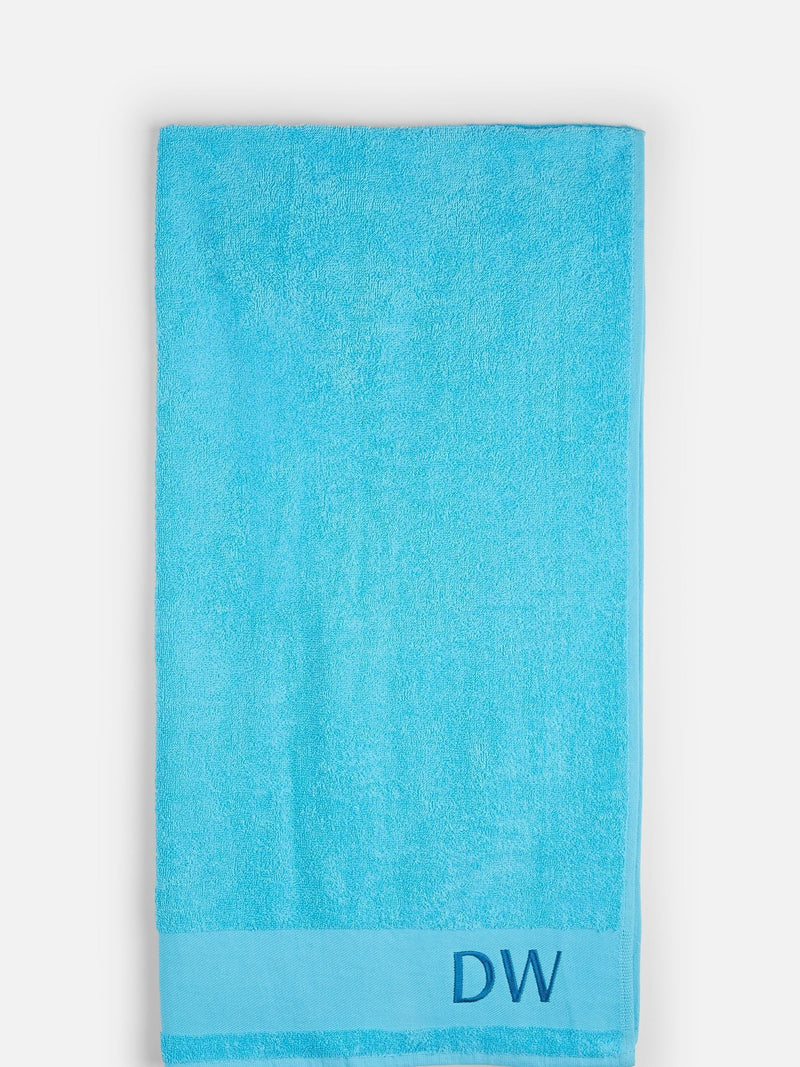 Dollymix Personalised Bath 100% Cotton Towel 70 x 140cm